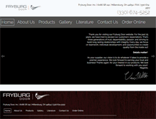 Tablet Screenshot of fryburgdoor.com